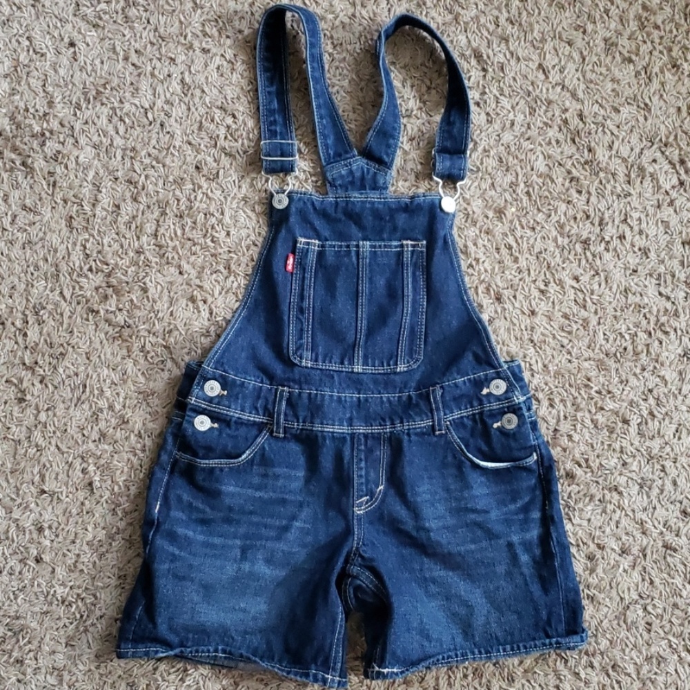 ⚡SALE⚡LEVI'S  BOYFRIEND BIBS SZ 12R